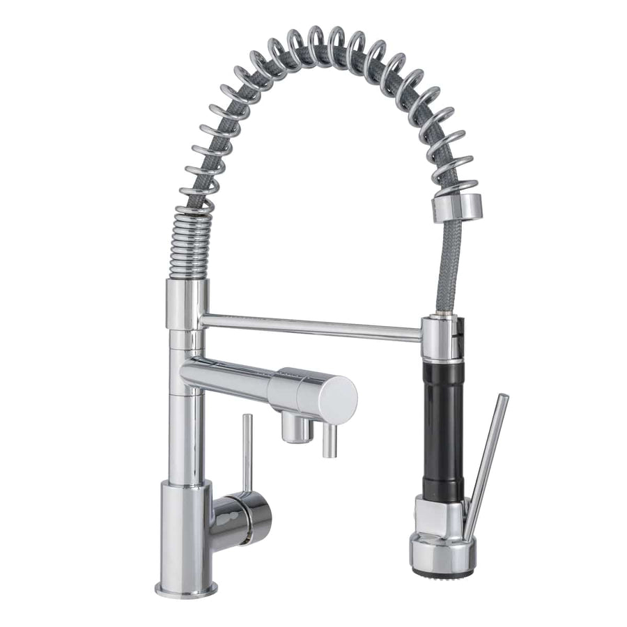 Bricocenter CANDY/ALAIN SPRING-LOADED SINK MIXER WITH CHROME HAND SHOWER
