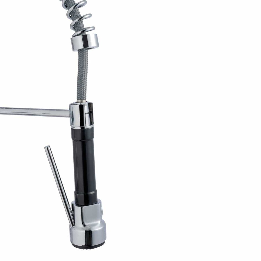 Bricocenter CANDY/ALAIN SPRING-LOADED SINK MIXER WITH CHROME HAND SHOWER