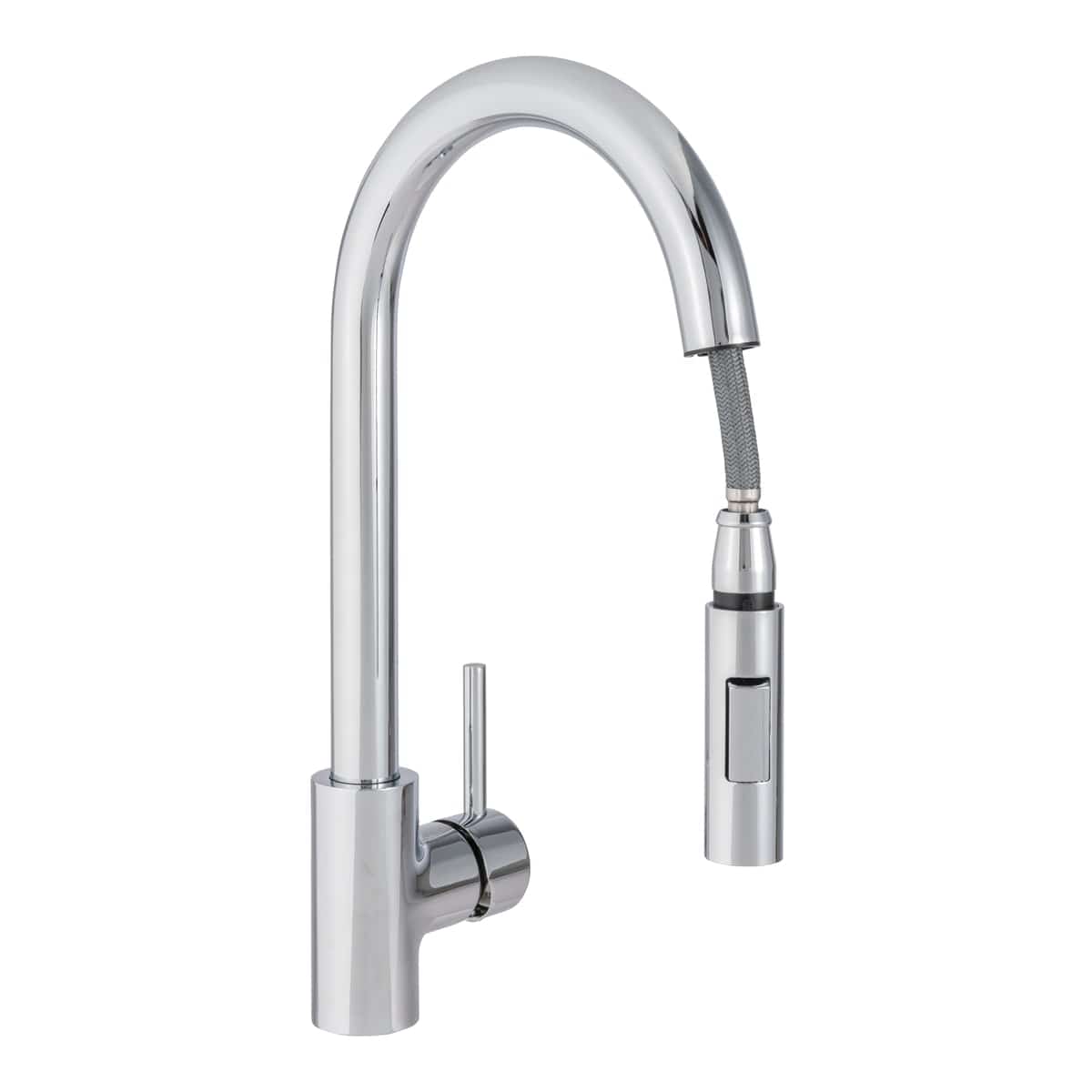 Bricocenter LILY HIGH SPOUT MIXER WITH CHROME HAND SHOWER