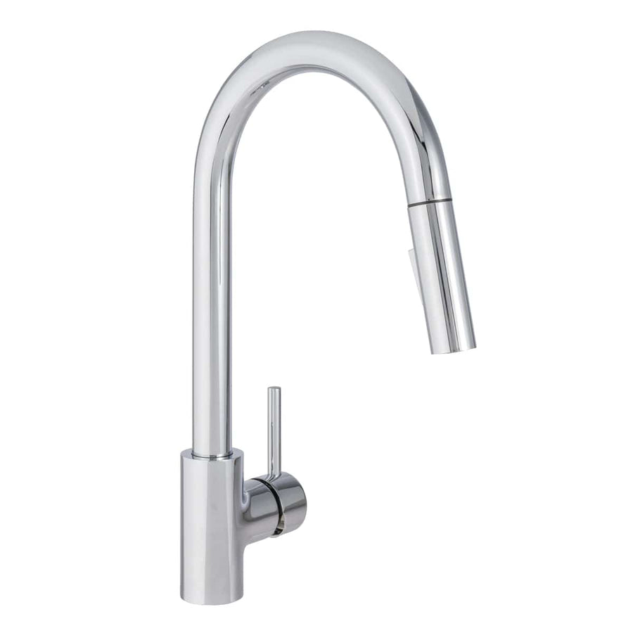 Bricocenter LILY HIGH SPOUT MIXER WITH CHROME HAND SHOWER