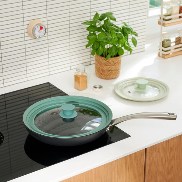 CUISINO Lid 24/26/28 green, Ø 24 cm - Ø 26 cm