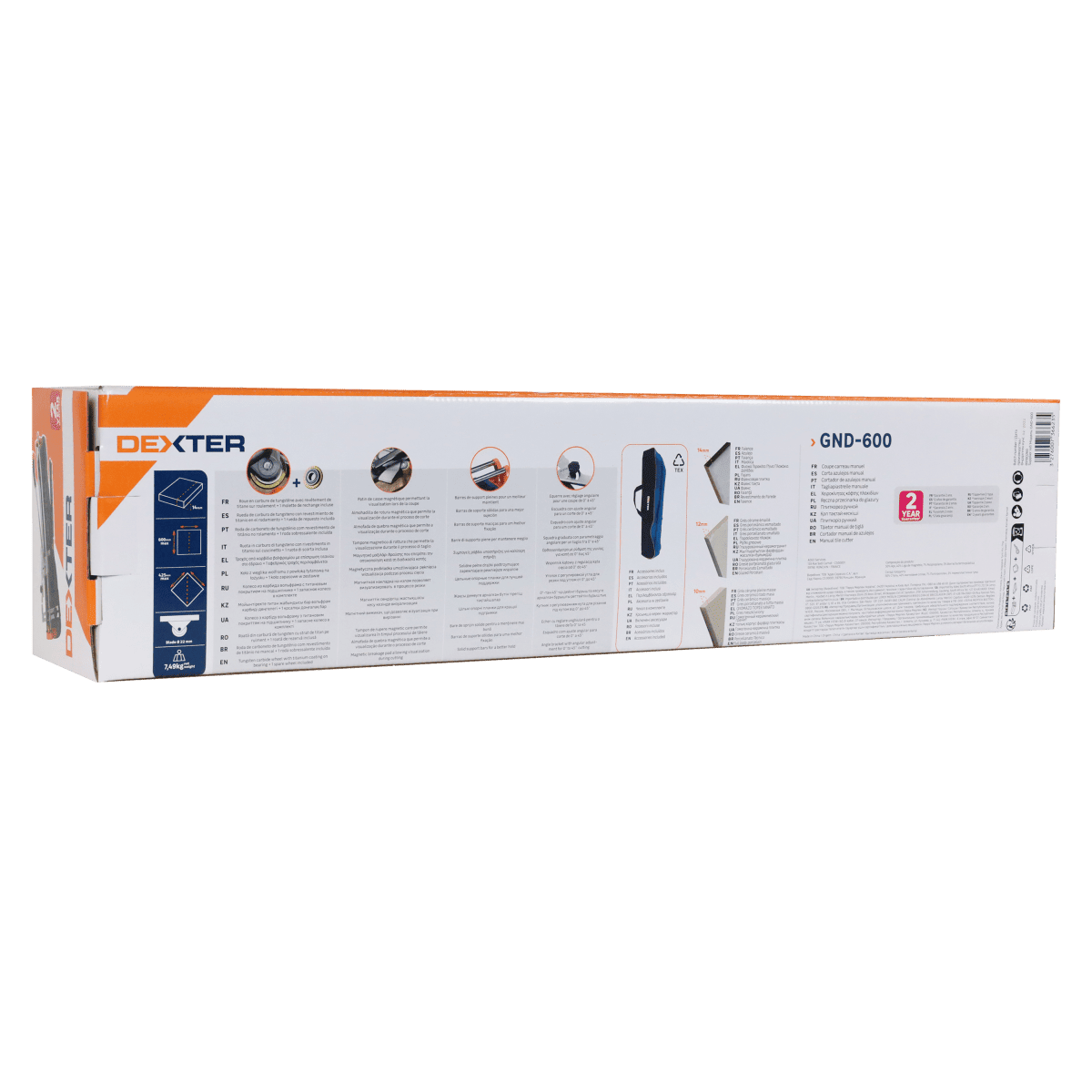 DXT Professional Tile Cutter 600mm
