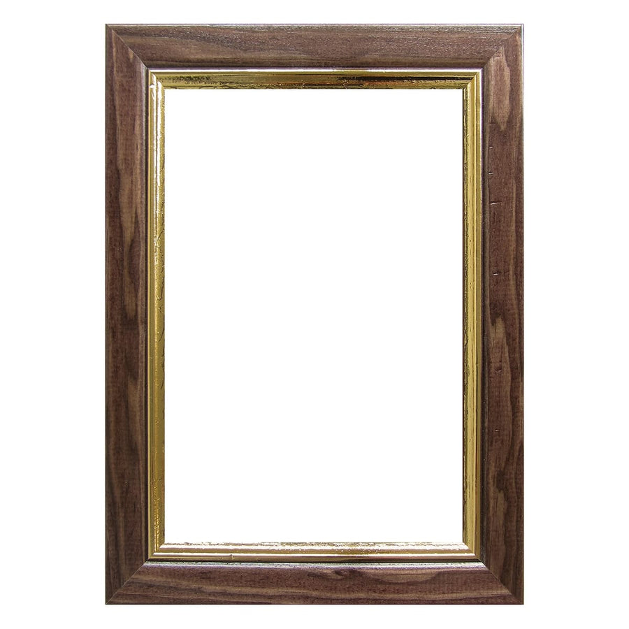 Bricocenter GEM FRAME 40X50 CM WALNUT WIRE GOLD