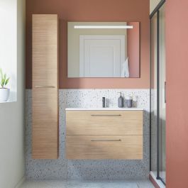 REMIX 30 COLUMN SHELL NATURAL OAK L30 H173 P33