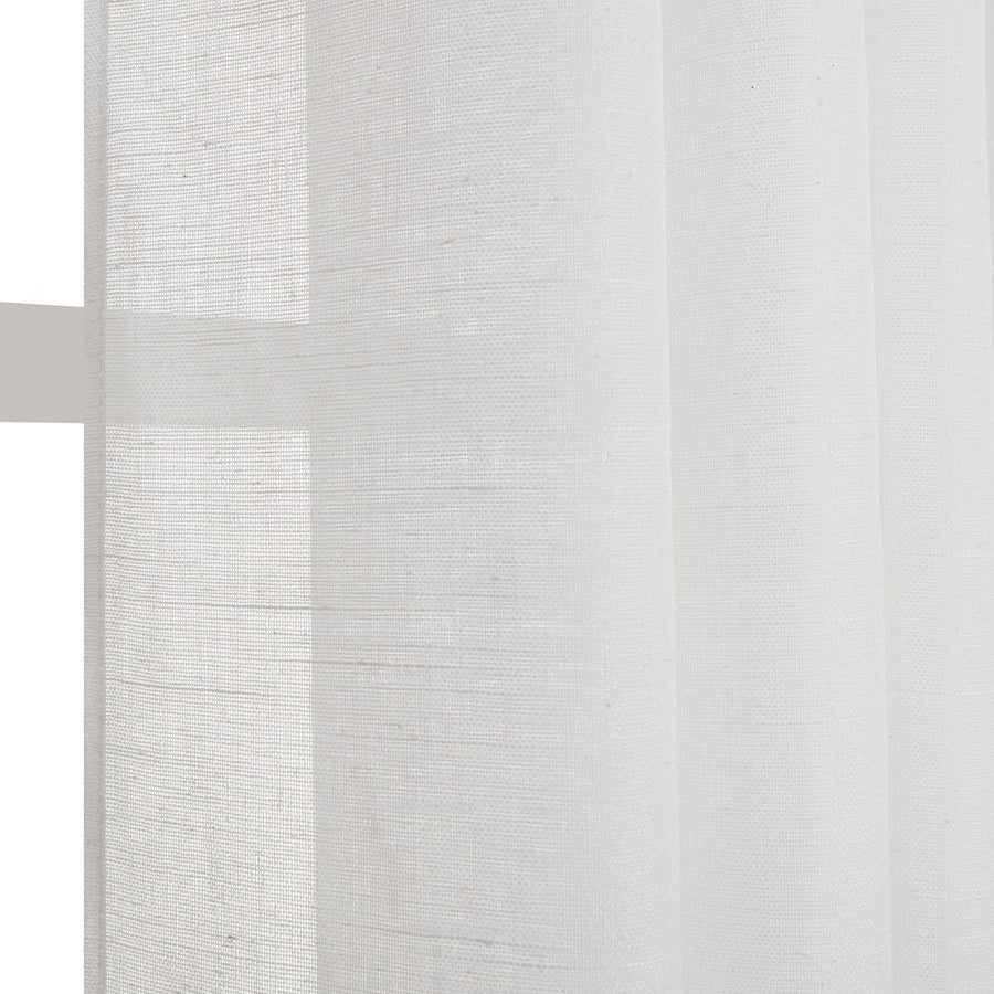 Bricocenter CAMBRIA WHITE FILTER CURTAIN 200X280CM WITH WEBBING AND CONCEALED LOOP