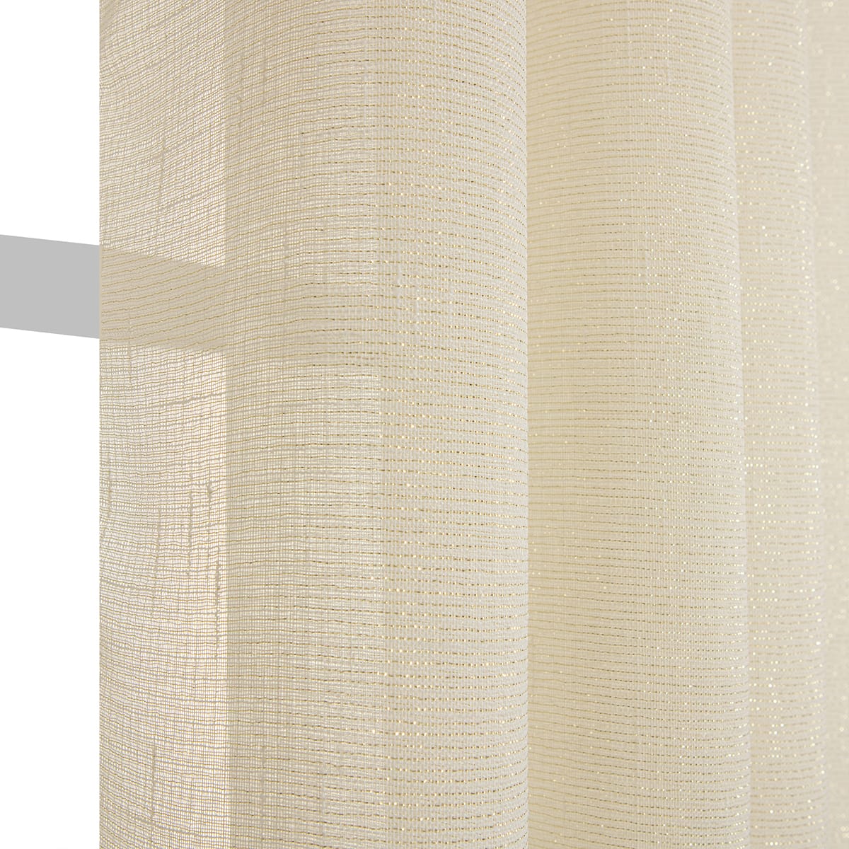 Bricocenter HARLANA CREAM FILTER CURTAIN 140X280 CM WITH EYELETS