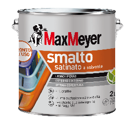 SATIN WHITE SOLVENT ENAMEL R9010 MM 2 LT