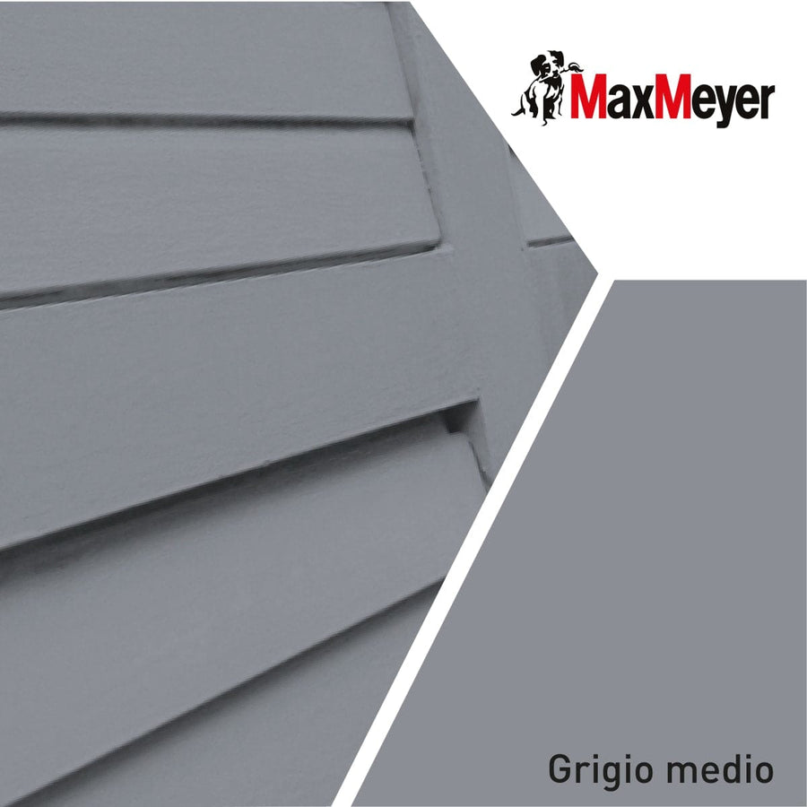 Bricocenter R7040 MEDIUM GREY SOLVENT ENAMEL 750ML