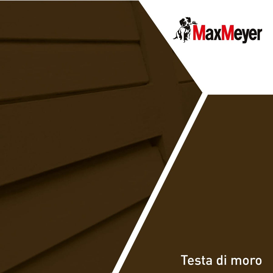 Bricocenter SATIN DARK BROWN SOLVENT ENAMEL R8017 MM 125ML