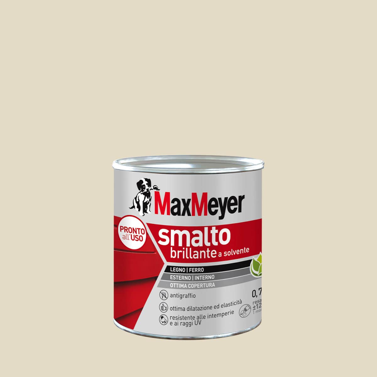 Bricocenter BRIGHT IVORY SOLVENT ENAMEL R1013 MM 750ML