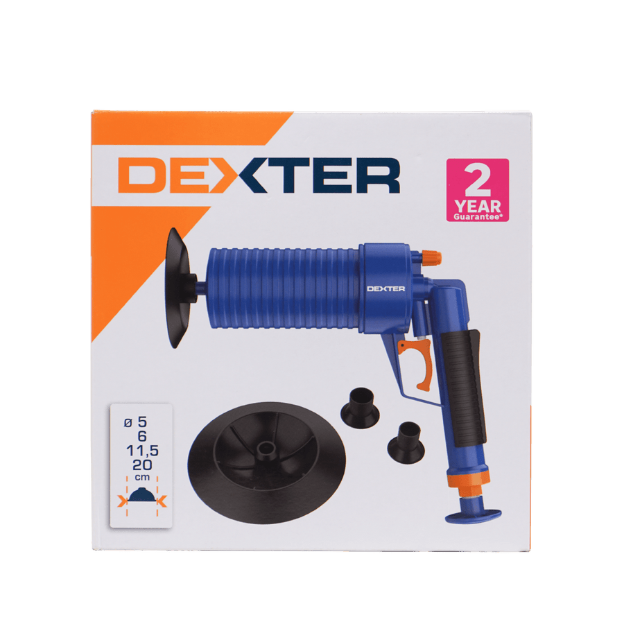 PRESSURE PIPE UNCLOGGING GUN