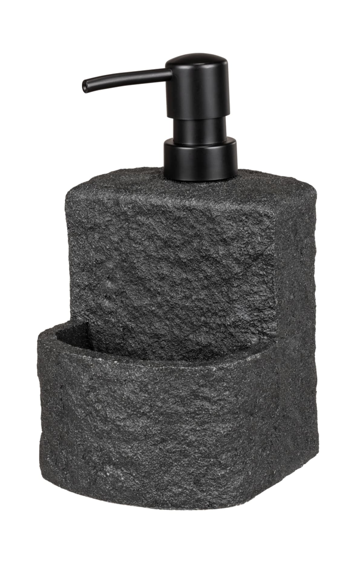 Bricocenter FESTIVAL STONE BLACK FESTIVAL DISHWASHING LIQUID DISPENSER