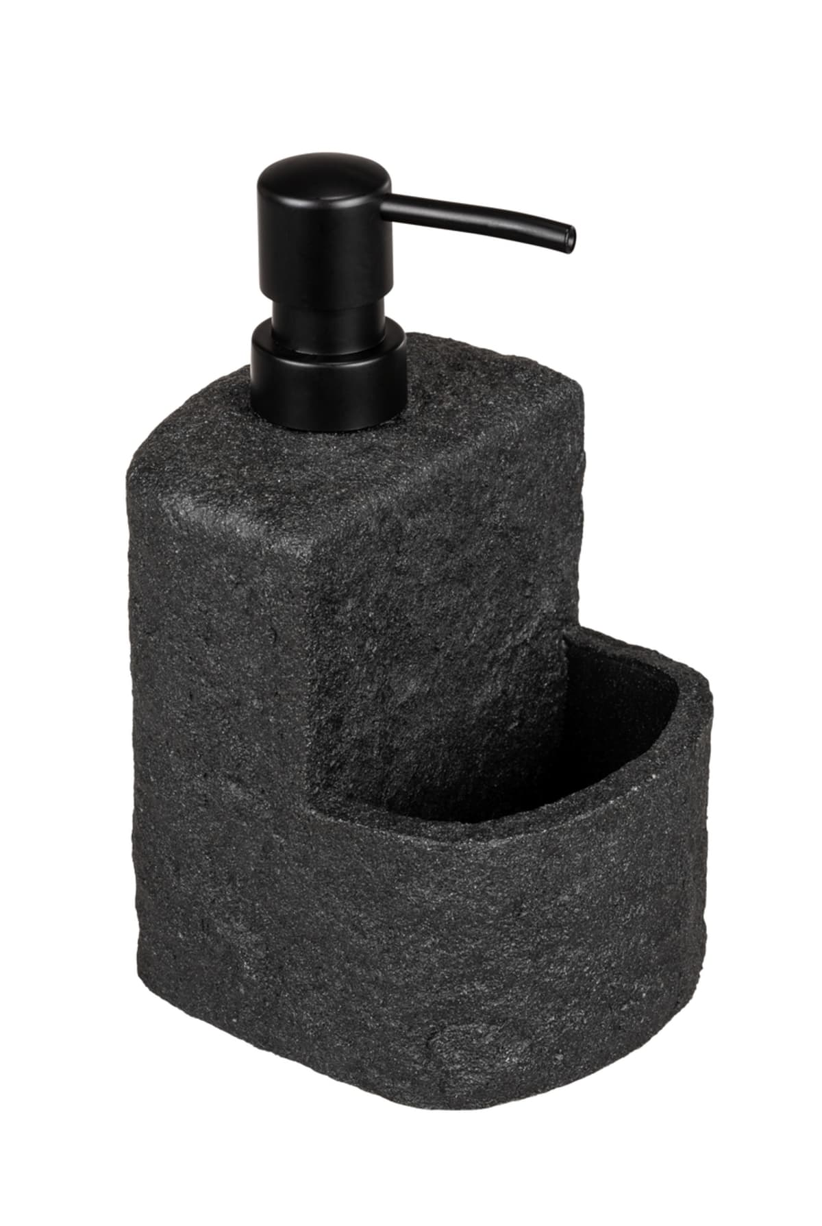 Bricocenter FESTIVAL STONE BLACK FESTIVAL DISHWASHING LIQUID DISPENSER