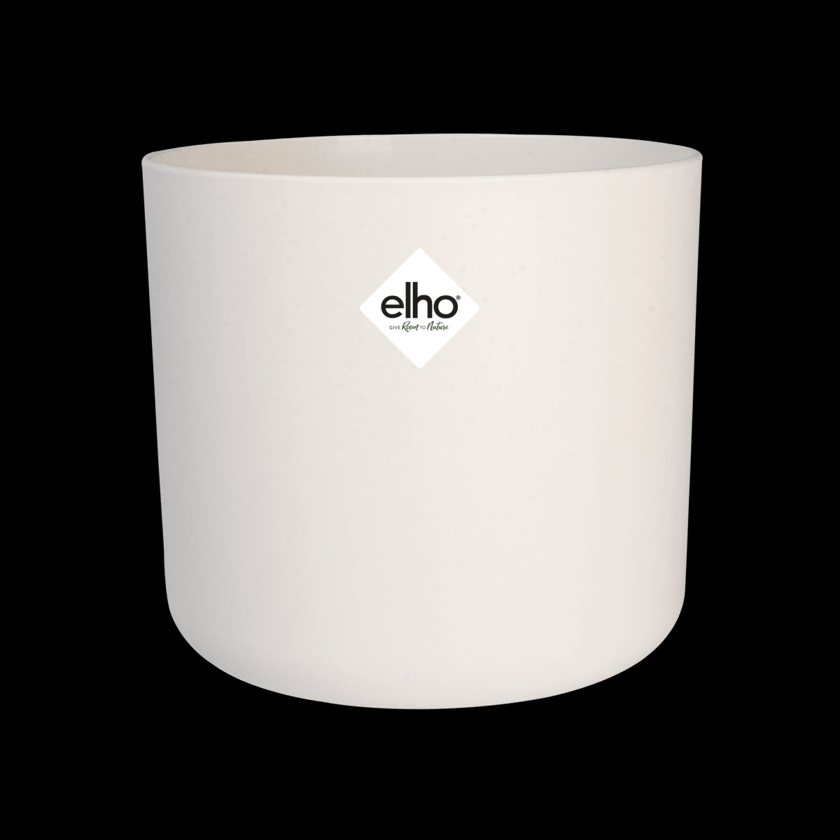 B.for Soft Round ELHO pot coverDIAM 18 H16,8 CM WHITE