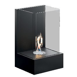 ALTEA BLACK WALL/TABLE BIOFIREPLACE