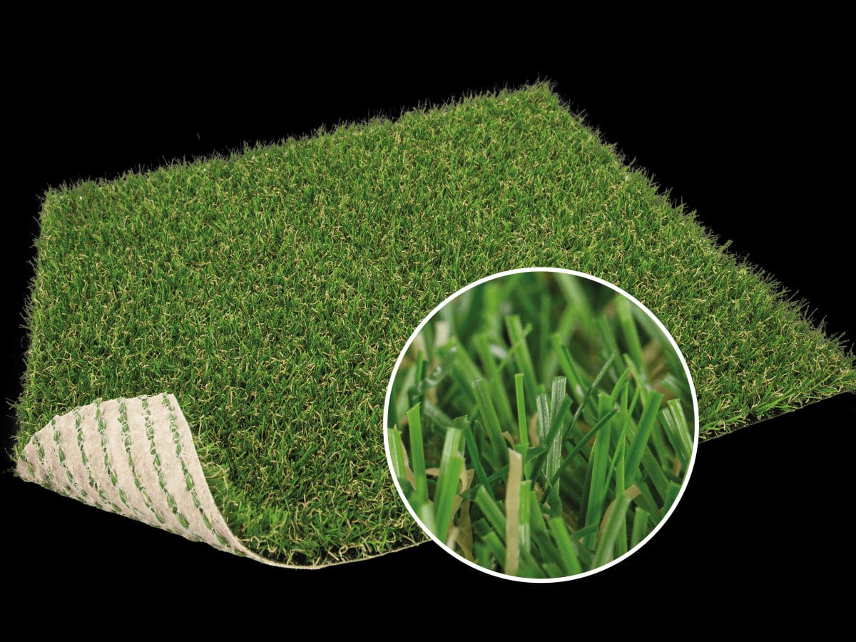 Bricocenter PRE-CUT SYNTHETIC GRASS 20MM ANAFI 2X5M ECOLOGICAL NATERIAL