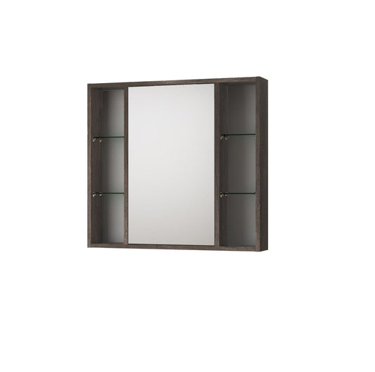 Bricocenter SPECCHIO CONTENITORE 1 ANTA KORA ROVERESCURO L74 CM