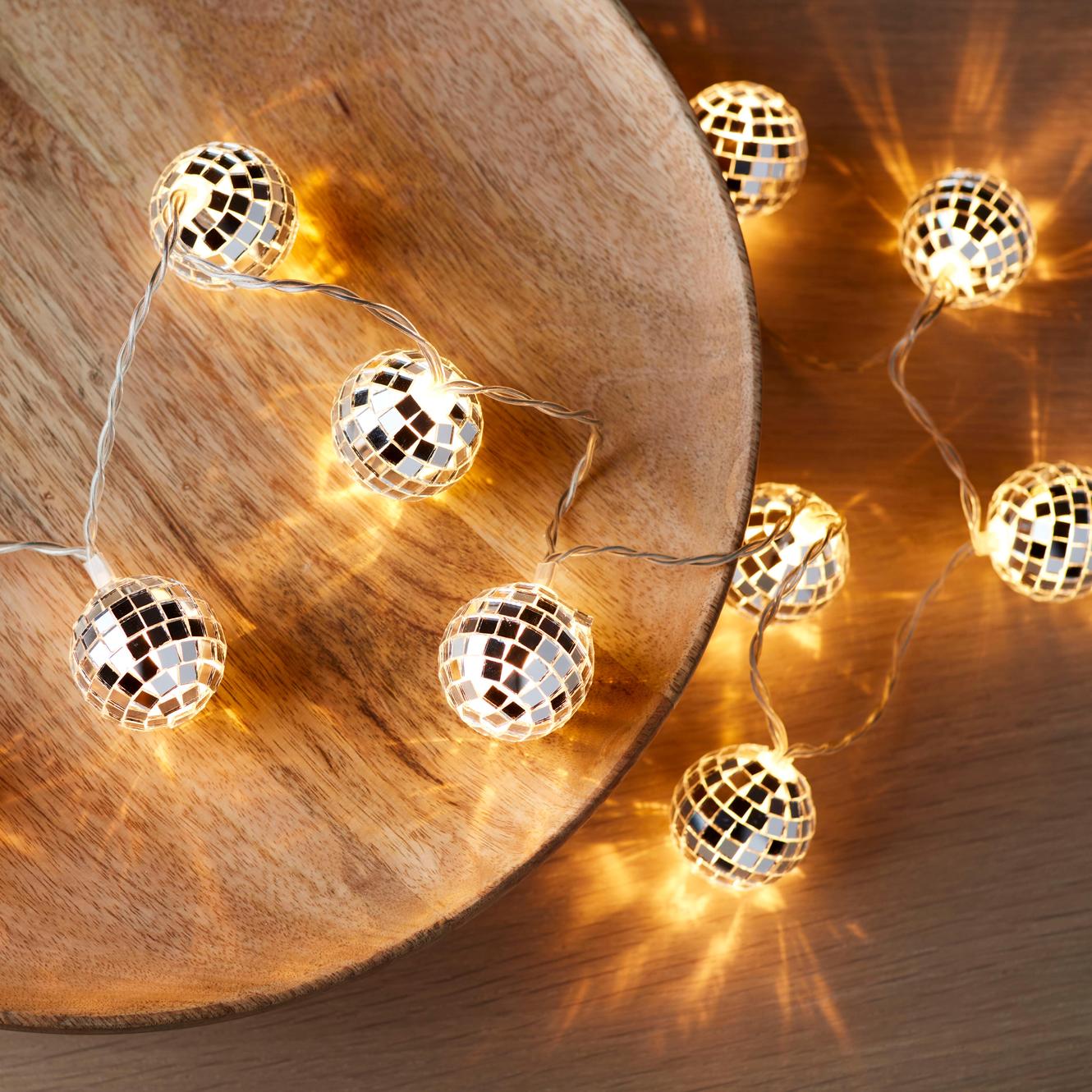 Casa DISCOBALLS LIGHT STRING 10LEDS