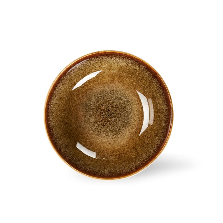 COZY BROWN SOUP PLATE Ø20CM