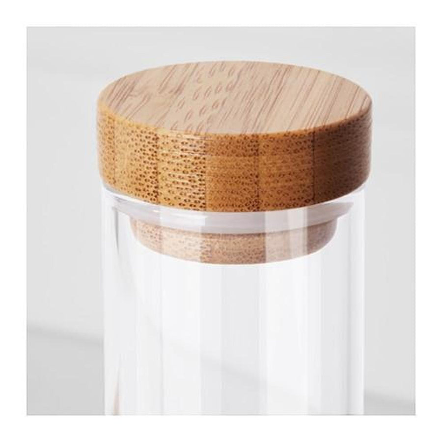 Ikea RIMFORSA tube-shaped glass container