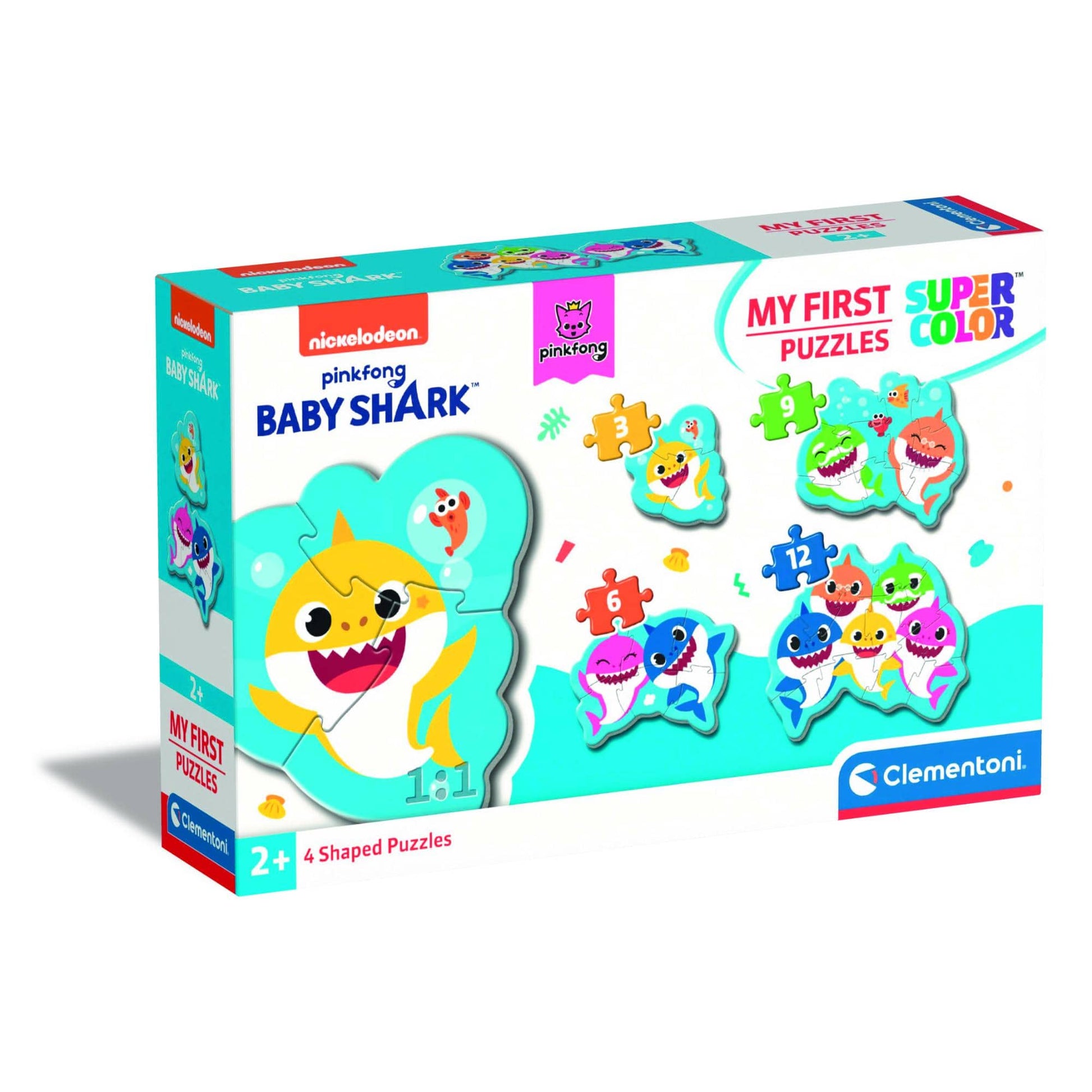 Toys 4 Puzzle in 1 - My First Puzzles: Baby Shark