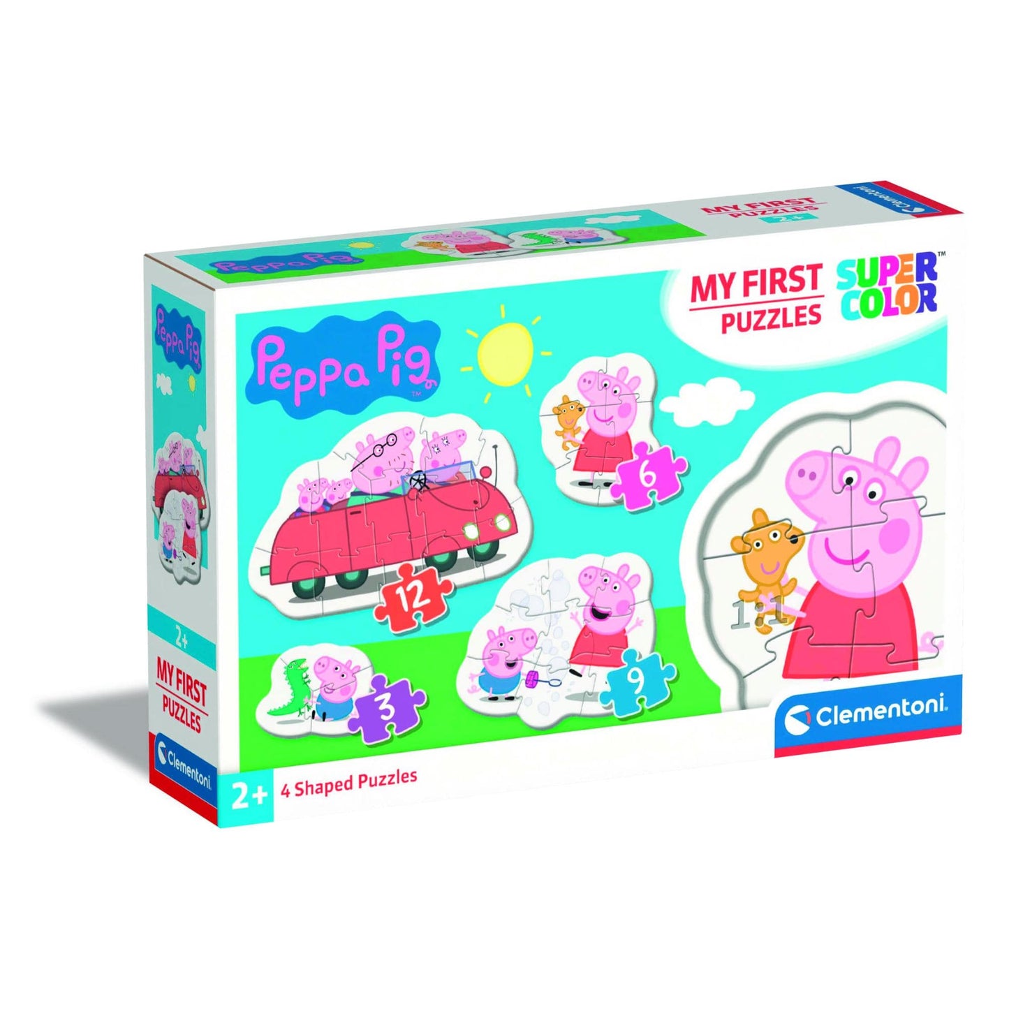 Toys 4 Puzzle in 1 - My First Puzzle: Peppa Pig