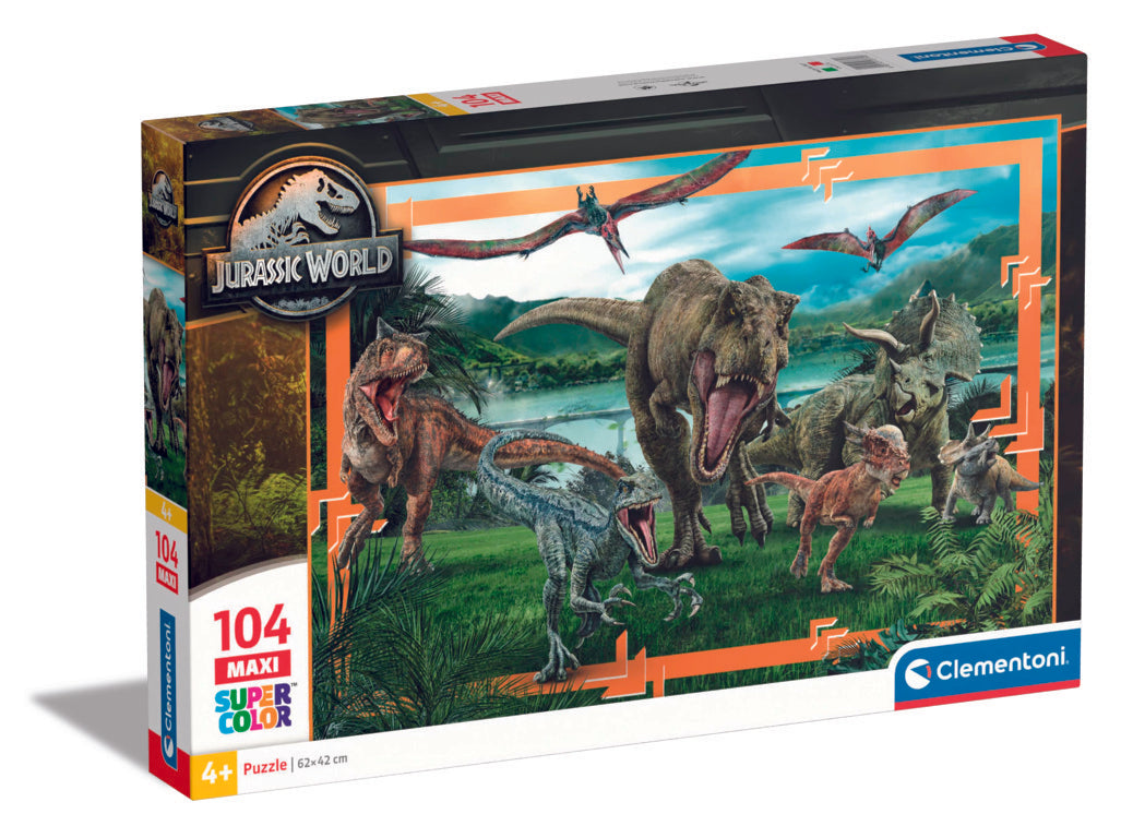 Jurassic World - Maxi 104 pezzi