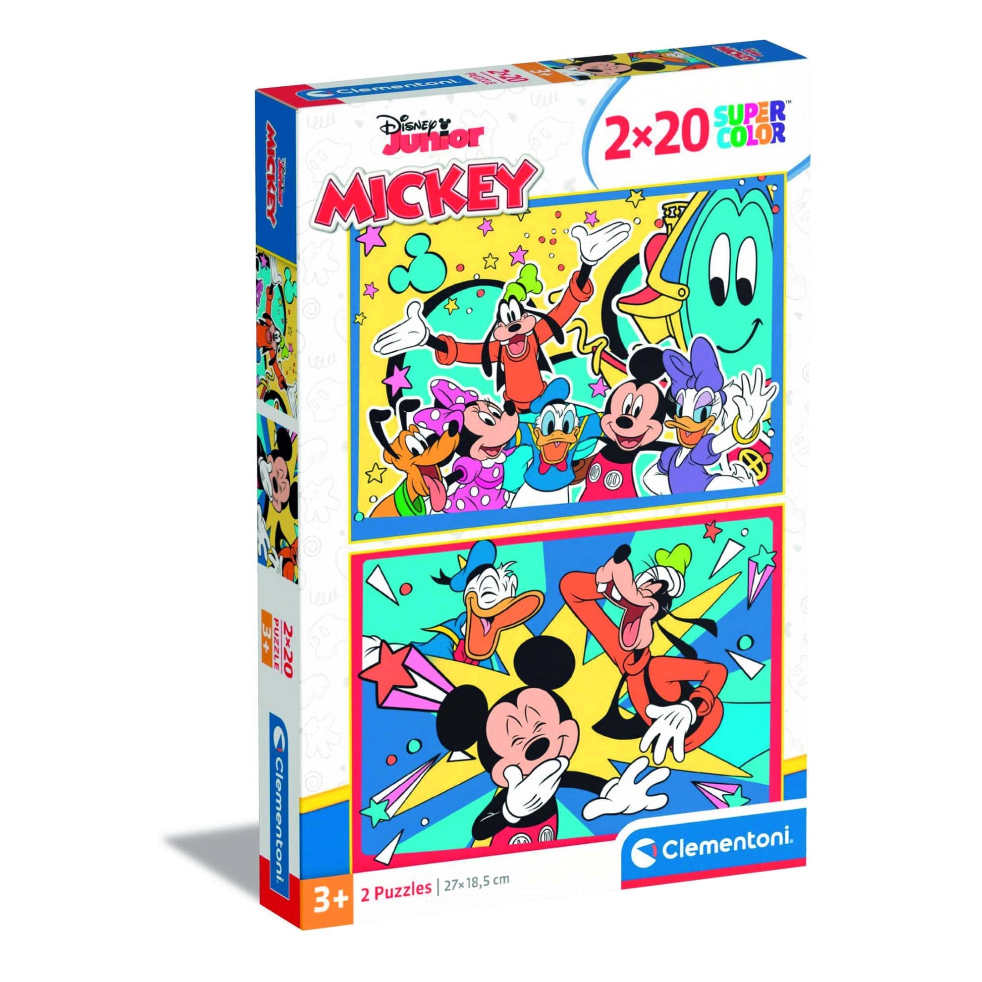 Toys 2 20 Piece Puzzles - Disney Junior: Mickey