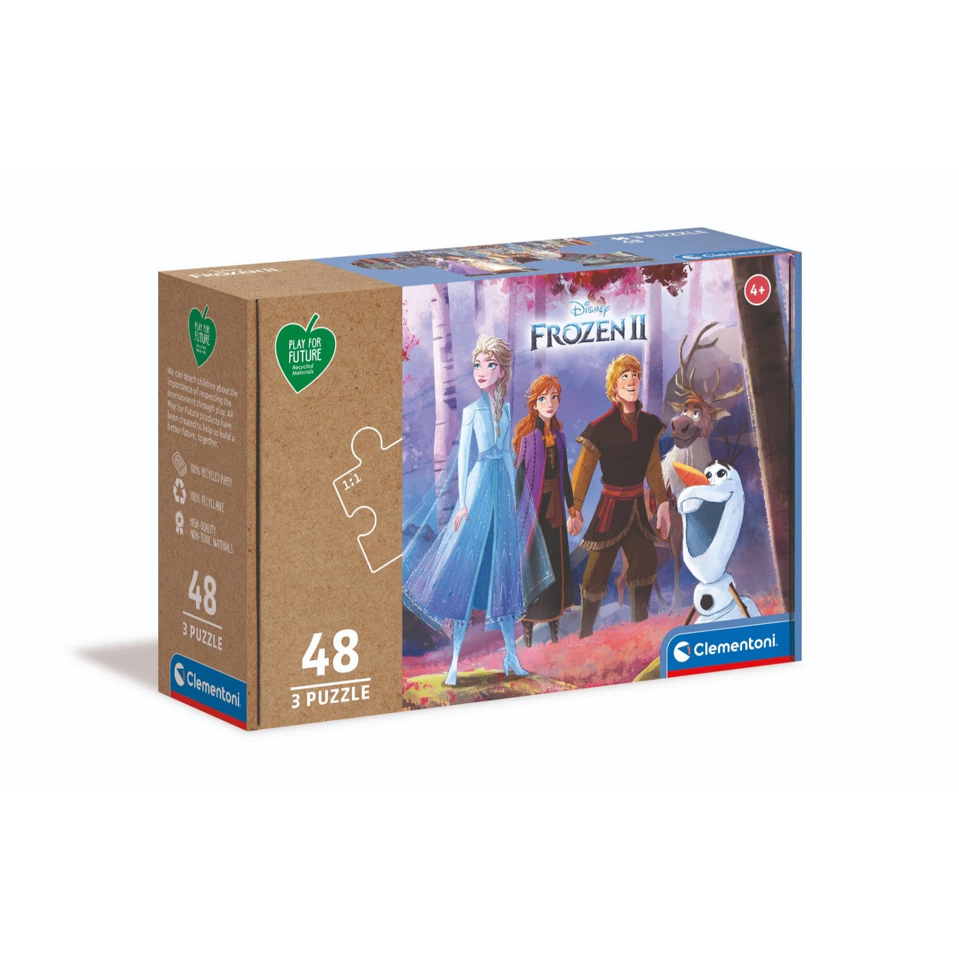 Toys 3 Puzzle da 48 Pezzi - Play for Future: Frozen 2