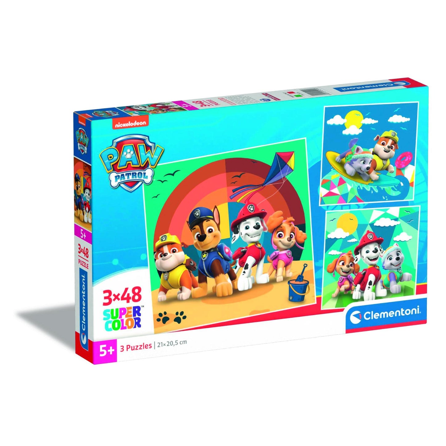 Toys 3 Puzzles of 48 Pieces - Paw Patrol