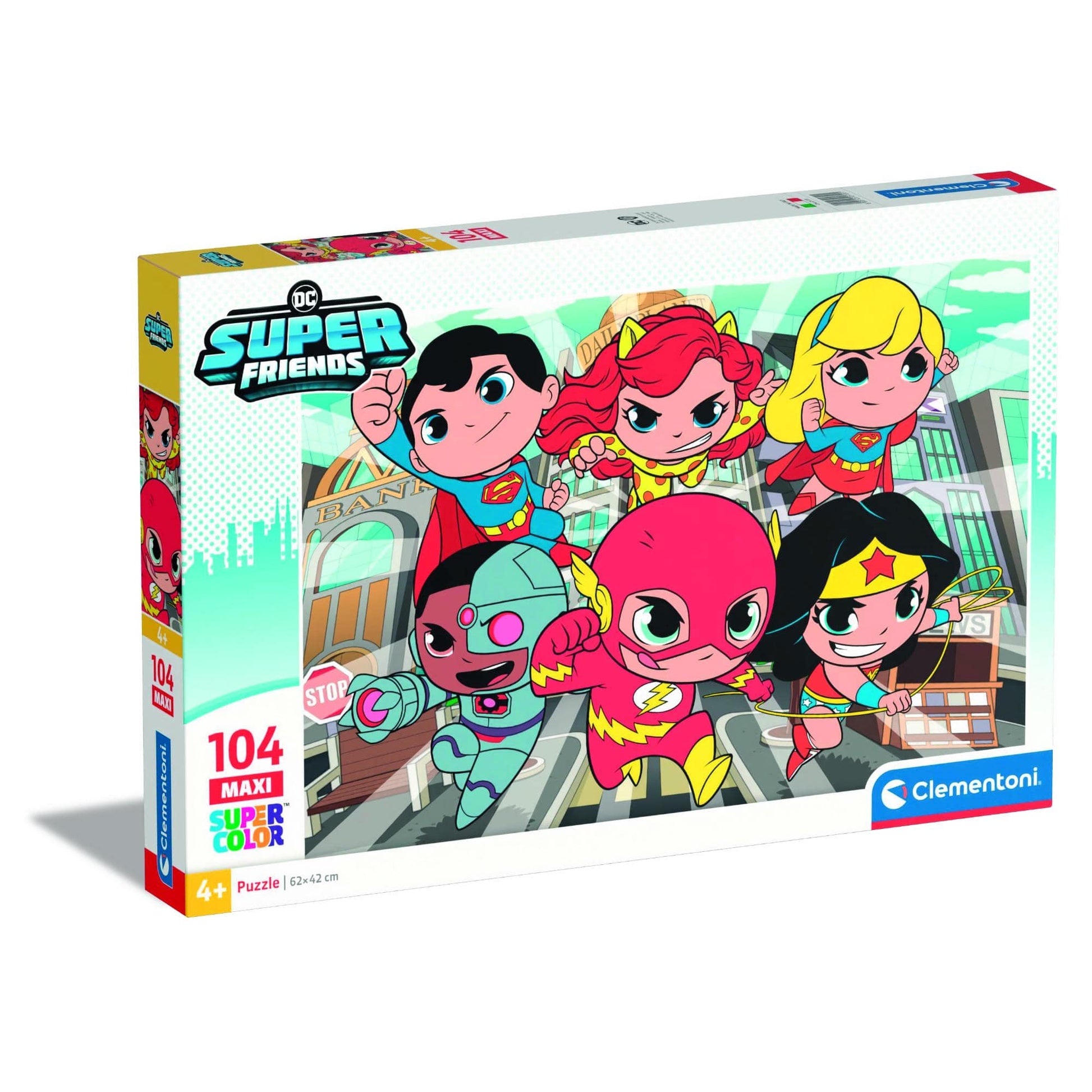 Toys 104 Piece Maxi Puzzle - DC Super Friends