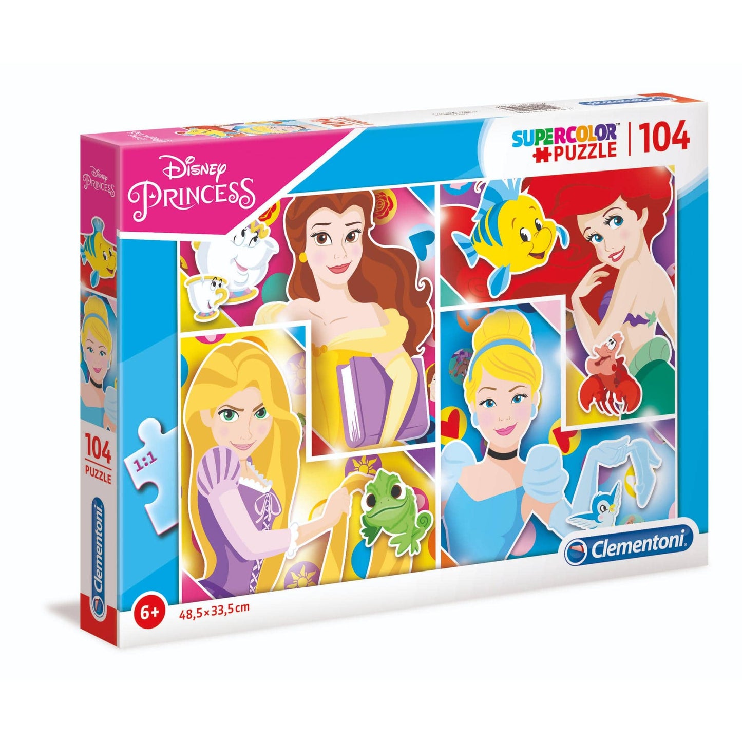 Toys 104 Piece Jigsaw Puzzle - Disney Princess: Collage