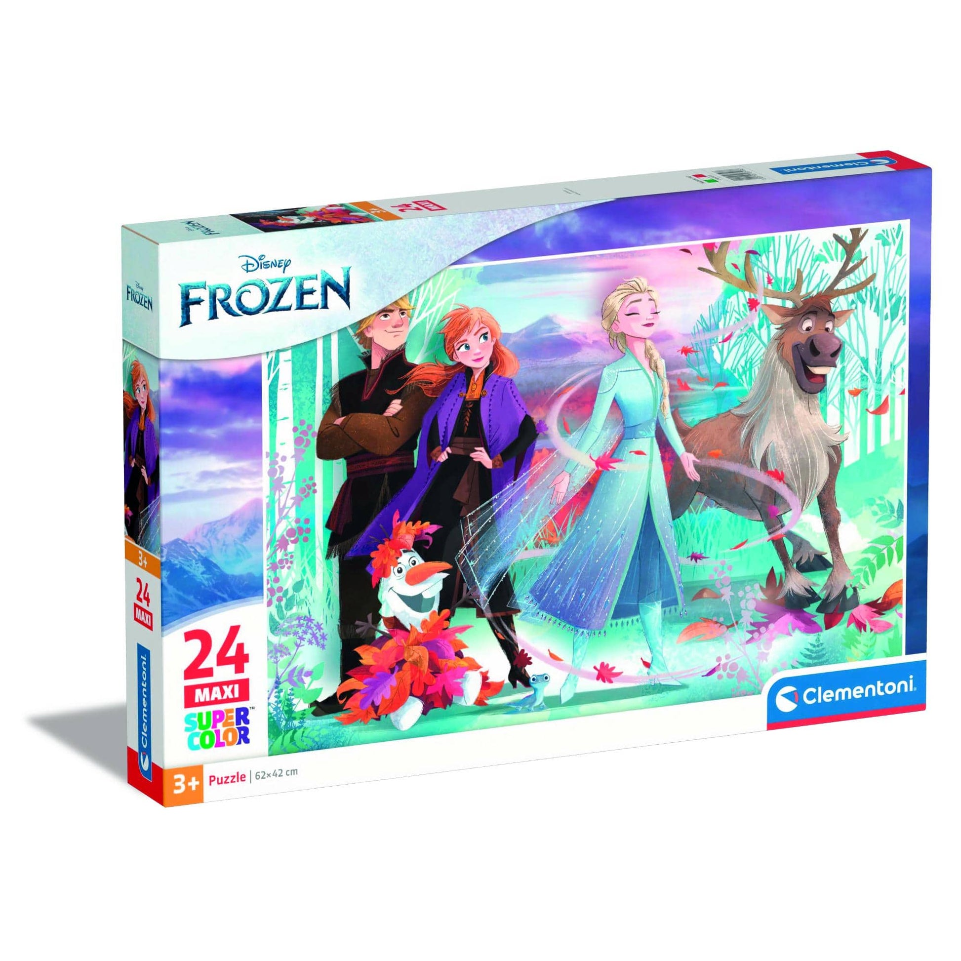 Toys 24 Piece Maxi Puzzle - Supercolor: Frozen 2