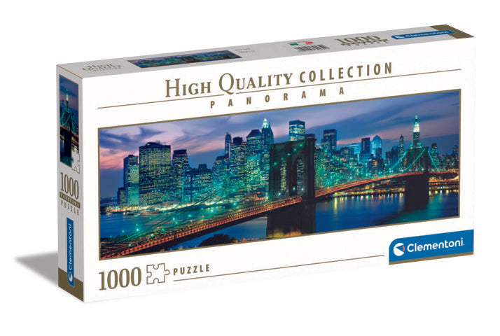 1000 Piece Puzzle Panorama High Quality Collection - New York Brooklyn Bridge