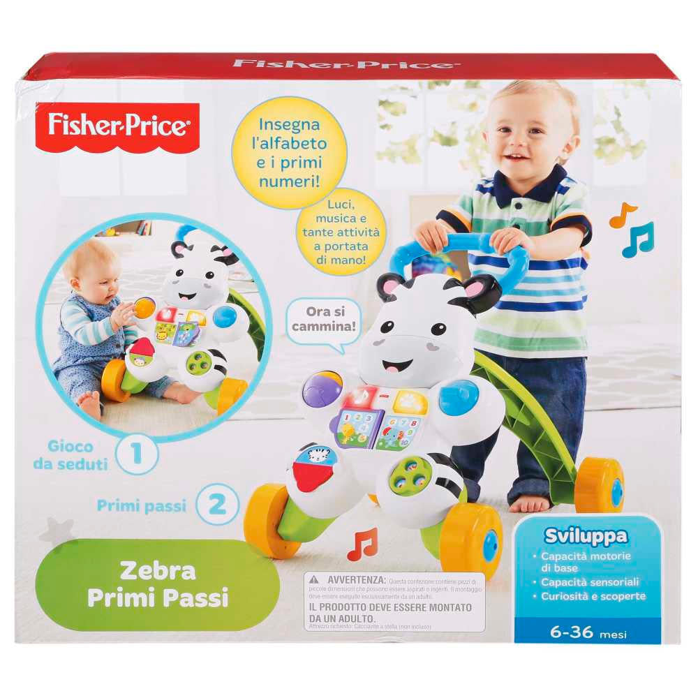 Fisher-Price - Zebra First Steps