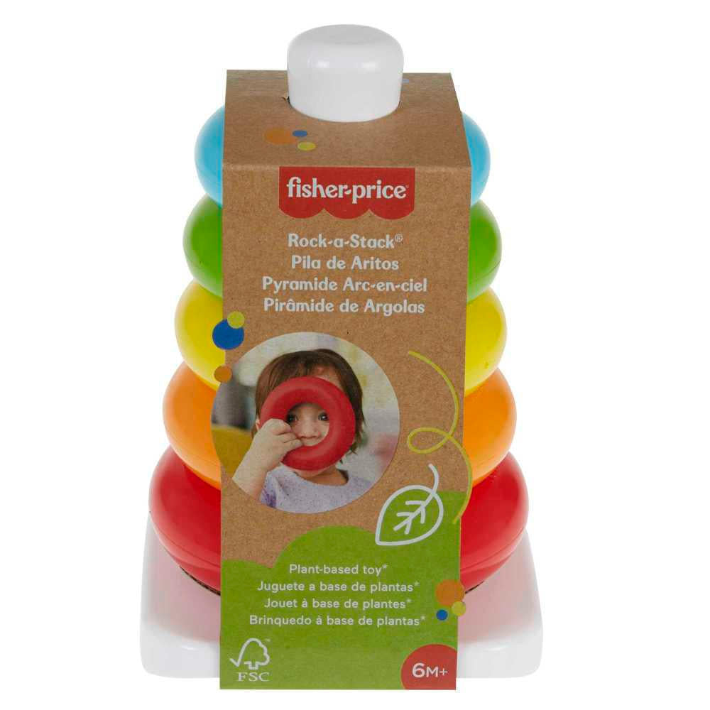 Fisher-Price - Pyramid 5 Rings with Eco Packaging