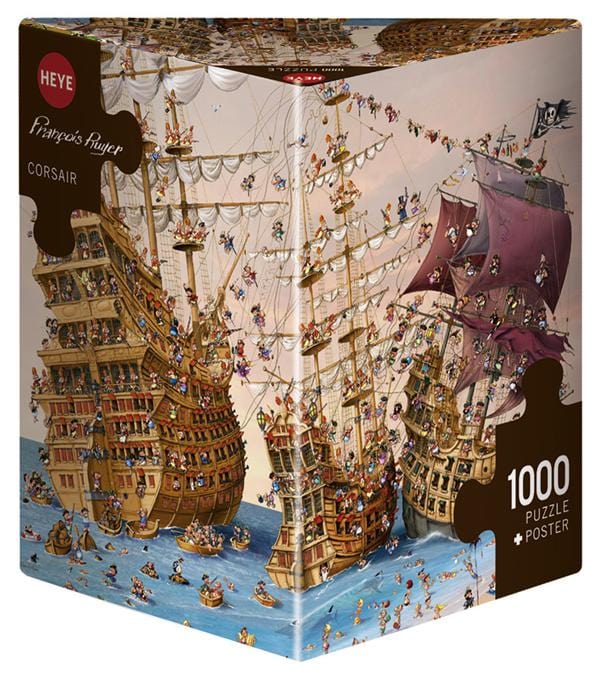 Toys Puzzle 1000 pcs Triangular - Corsairs, Ruyer