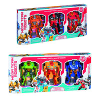 MEGA TEAM ROBOTS PLAYSET 3 ROBOTS