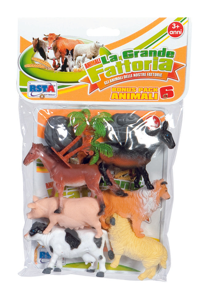 The Big Farm - 6 Animals Pack