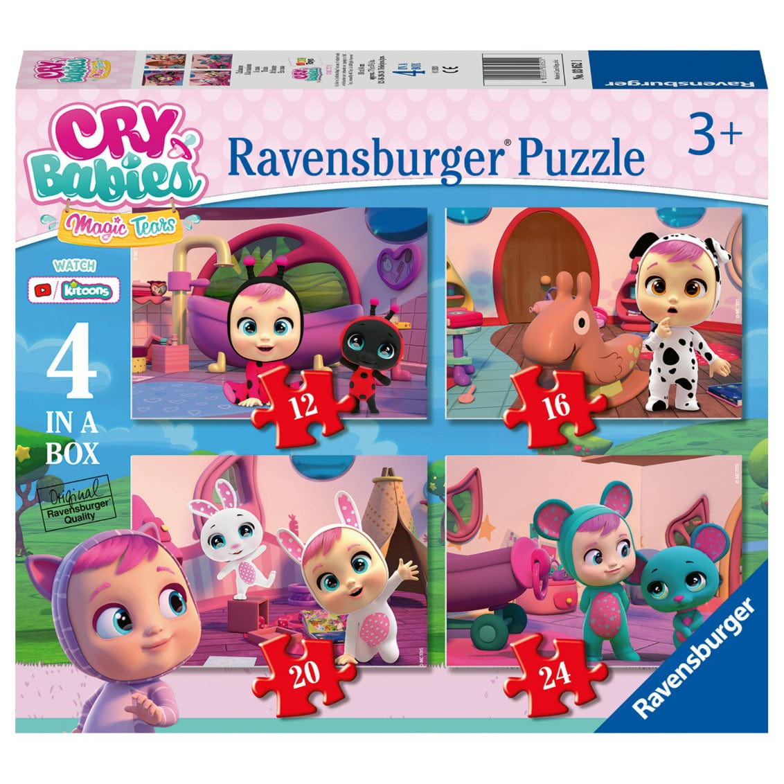 Toys Puzzle 4 in 1 - Cry Babies