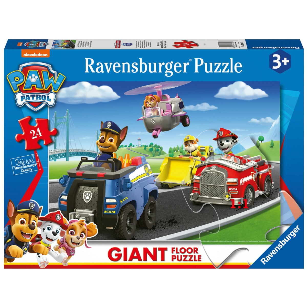 Toys 24 Piece Giant Floor Puzzle - Paw Patrol