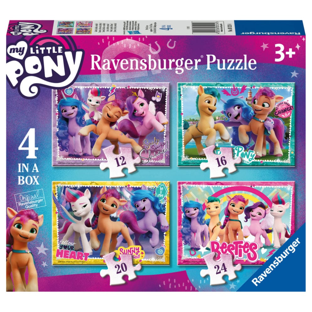 Toys 4 Puzzle in 1 - My Little Pony