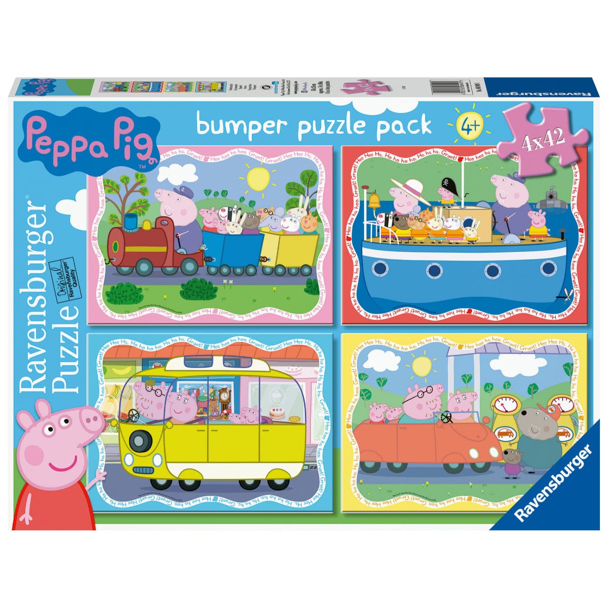 Toys 4 42 Piece Puzzle Bumper Pack - Peppa Pig