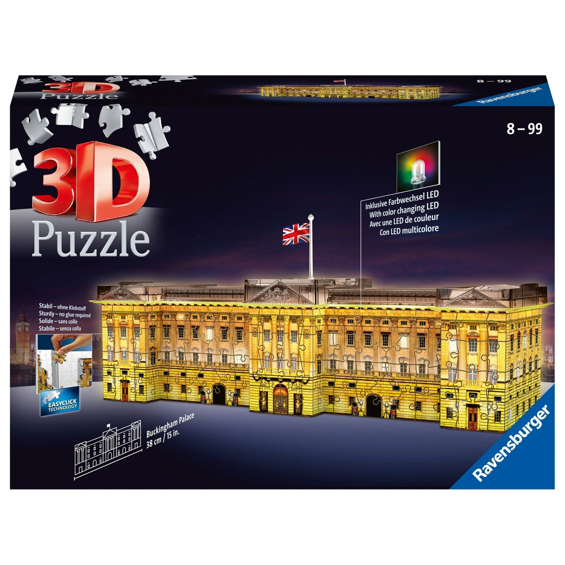 Toys Puzzle 3D Serie Speciali - Buckingham Palace Night Edition