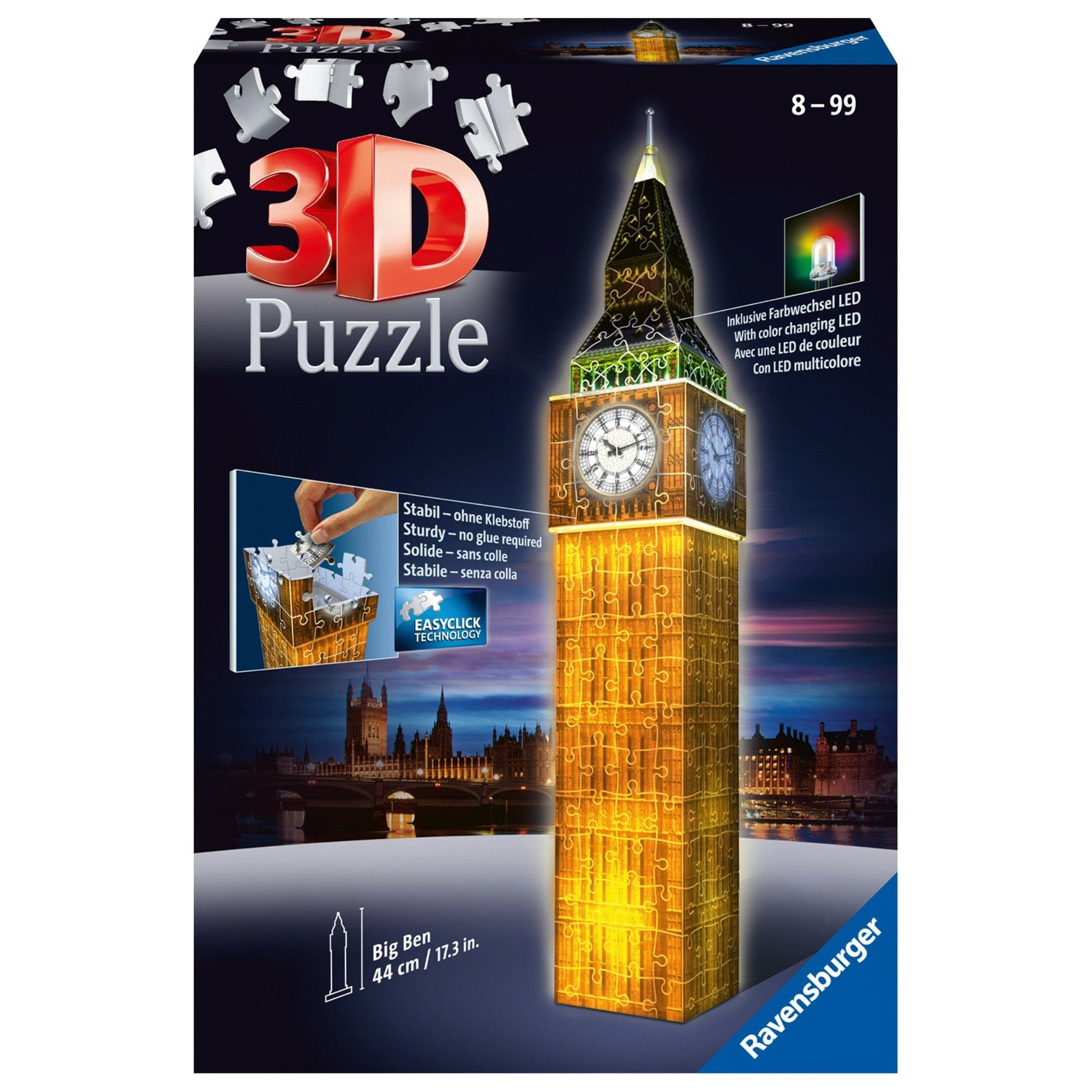 Toys Puzzle 3D da 216 pezzi - Big Ben Night Edition