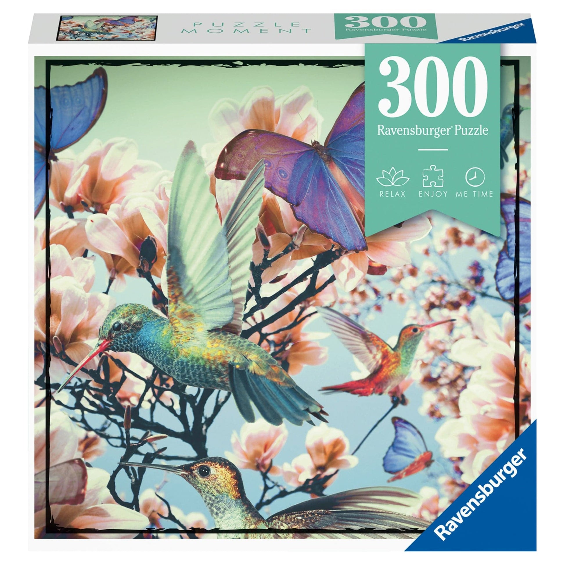 Toys 300 Piece Puzzle - Puzzle Moments: Hummingbird