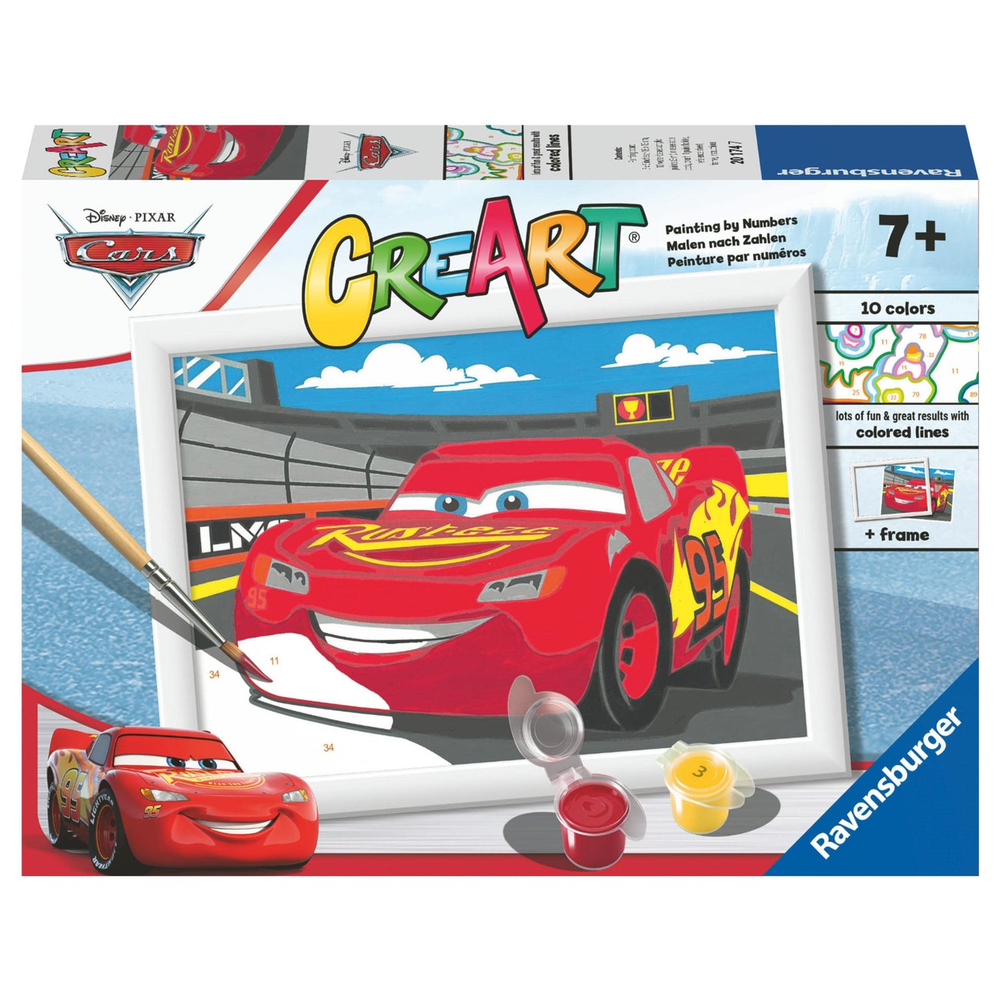 Toys CreArt - Serie E Cars: Lightning McQueen