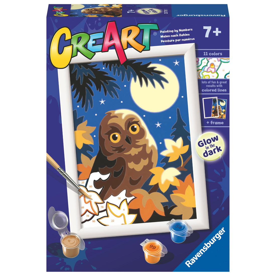 CreArt Series E Classic - Owl in the moonlight