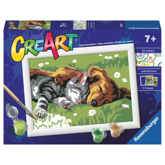 Toys CreArt - Series E: Dog And Cat Sweet Sleep