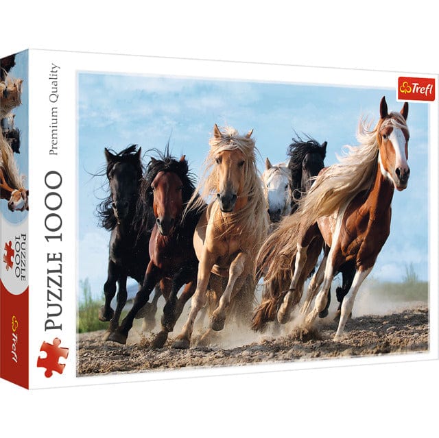 Toys 1000 Piece Puzzle - Galloping Horses